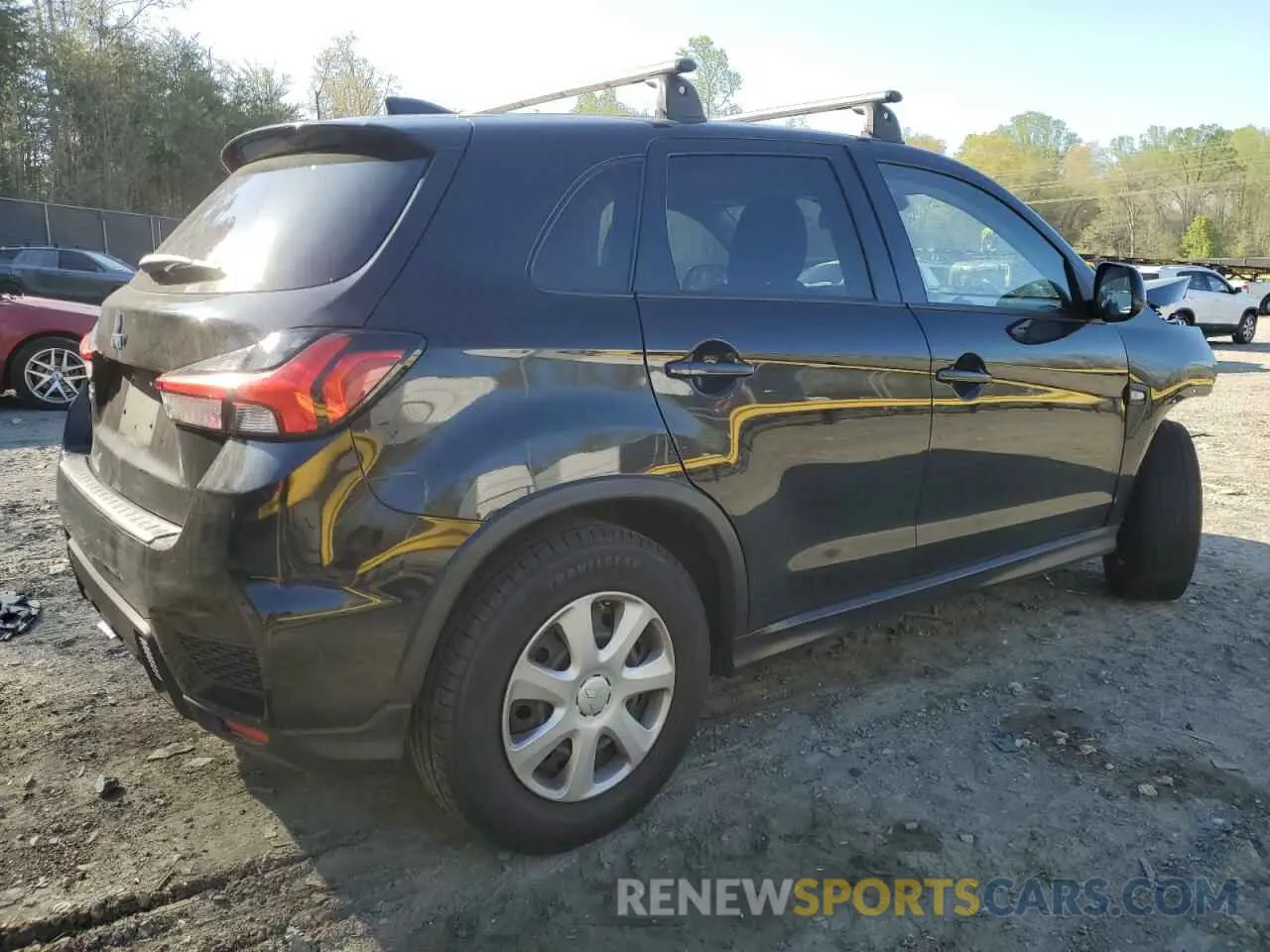 3 fotografías del automóvil dañado JA4APUAU3MU020289 MITSUBISHI OUTLANDER 2021