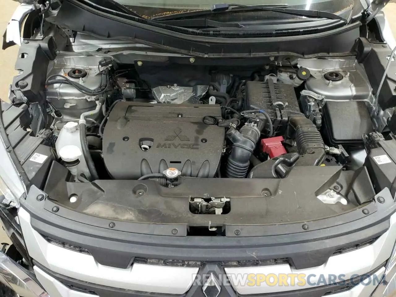 12 fotografías del automóvil dañado JA4APUAU4MU020639 MITSUBISHI OUTLANDER 2021