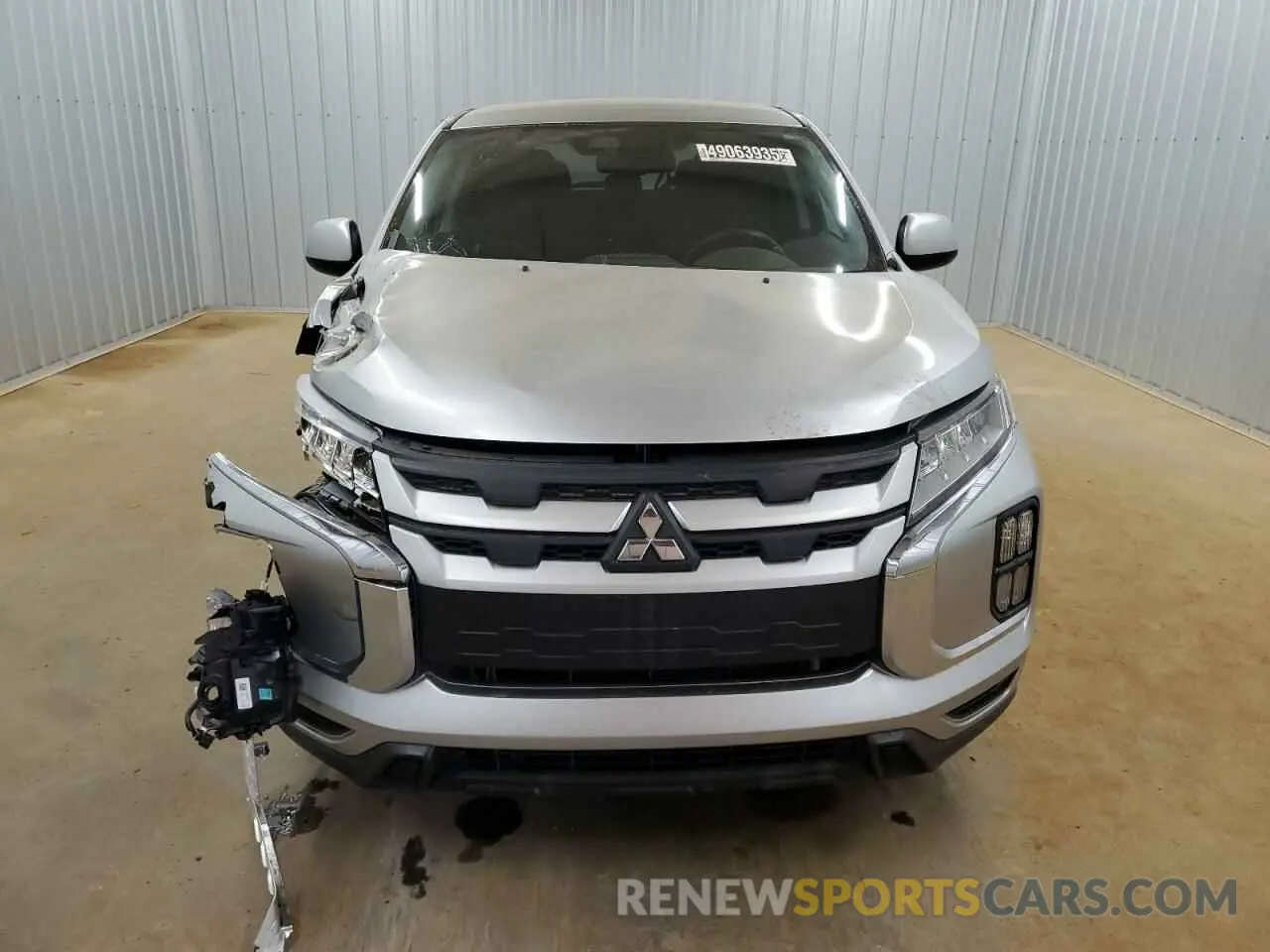 5 fotografías del automóvil dañado JA4APUAU4MU020639 MITSUBISHI OUTLANDER 2021