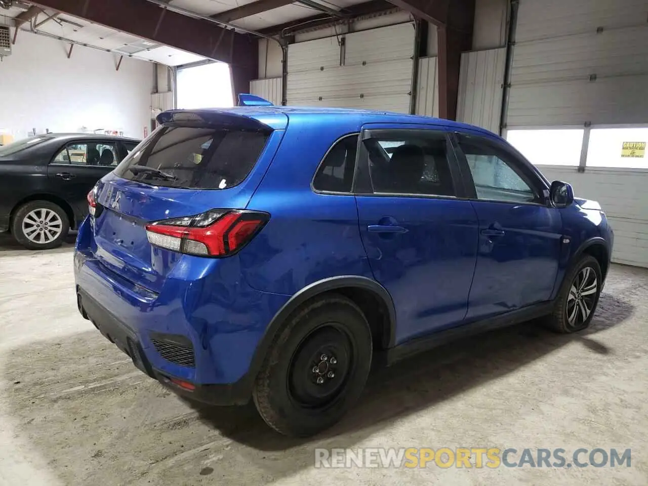 3 fotografías del automóvil dañado JA4APUAU5MU007902 MITSUBISHI OUTLANDER 2021