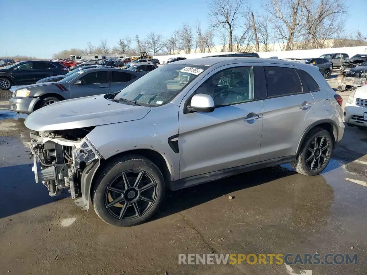 1 fotografías del automóvil dañado JA4APUAU5MU029172 MITSUBISHI OUTLANDER 2021