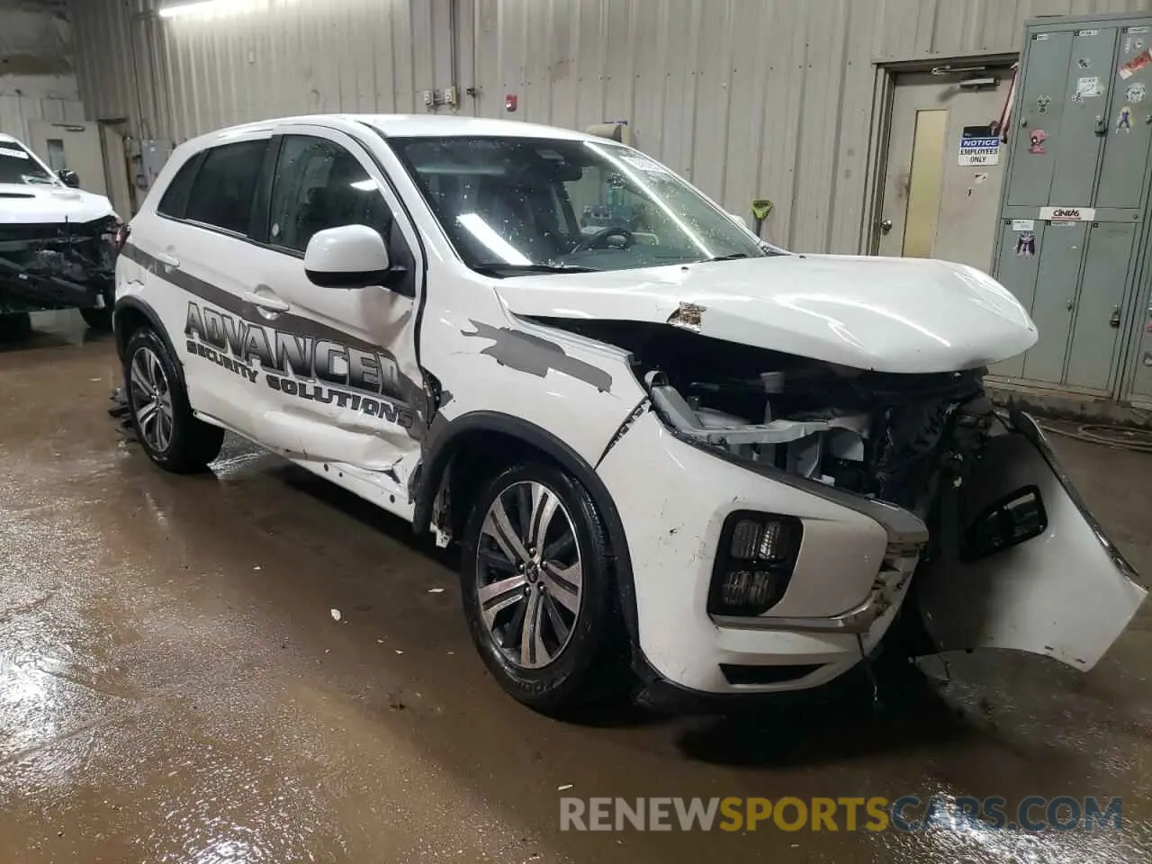4 fotografías del automóvil dañado JA4APUAU5MU032928 MITSUBISHI OUTLANDER 2021