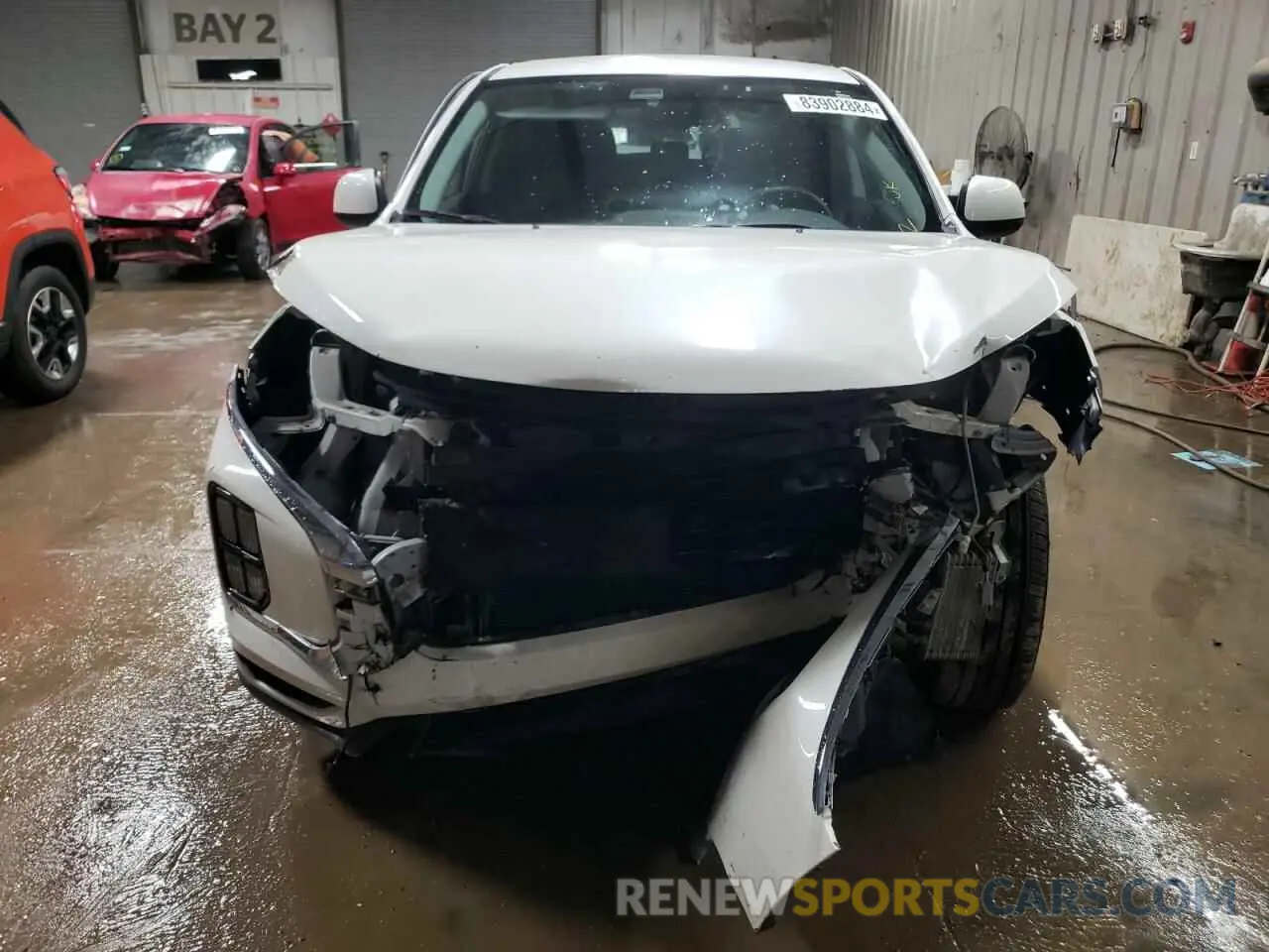 5 fotografías del automóvil dañado JA4APUAU5MU032928 MITSUBISHI OUTLANDER 2021