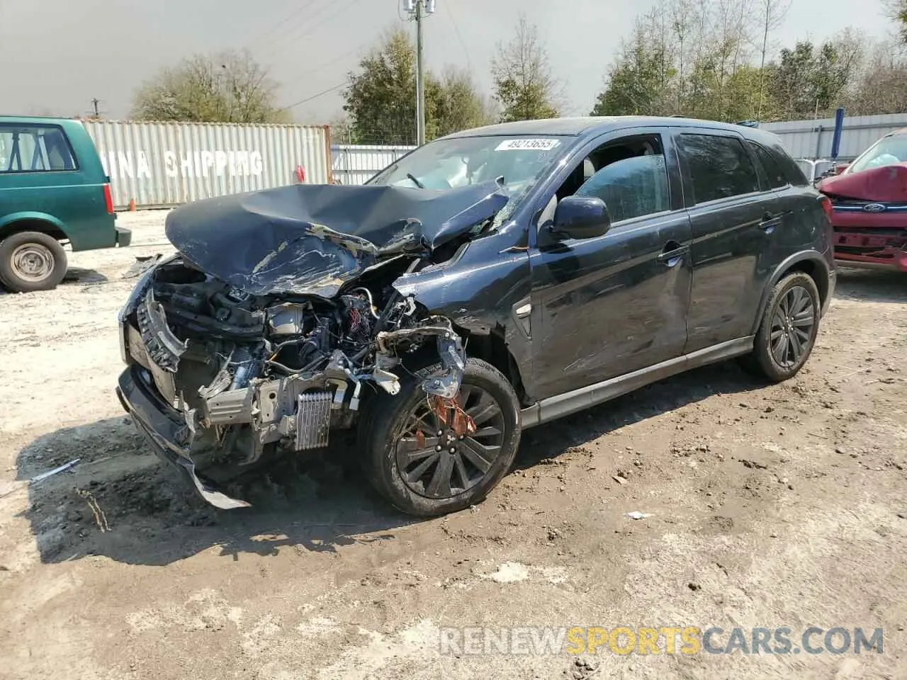 1 fotografías del automóvil dañado JA4APUAU6MU020822 MITSUBISHI OUTLANDER 2021