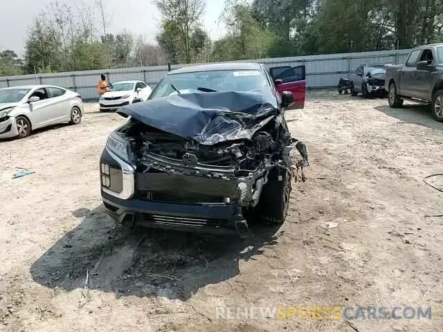 14 fotografías del automóvil dañado JA4APUAU6MU020822 MITSUBISHI OUTLANDER 2021