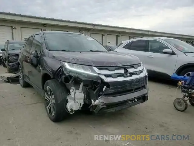 11 fotografías del automóvil dañado JA4APUAU8MU010938 MITSUBISHI OUTLANDER 2021
