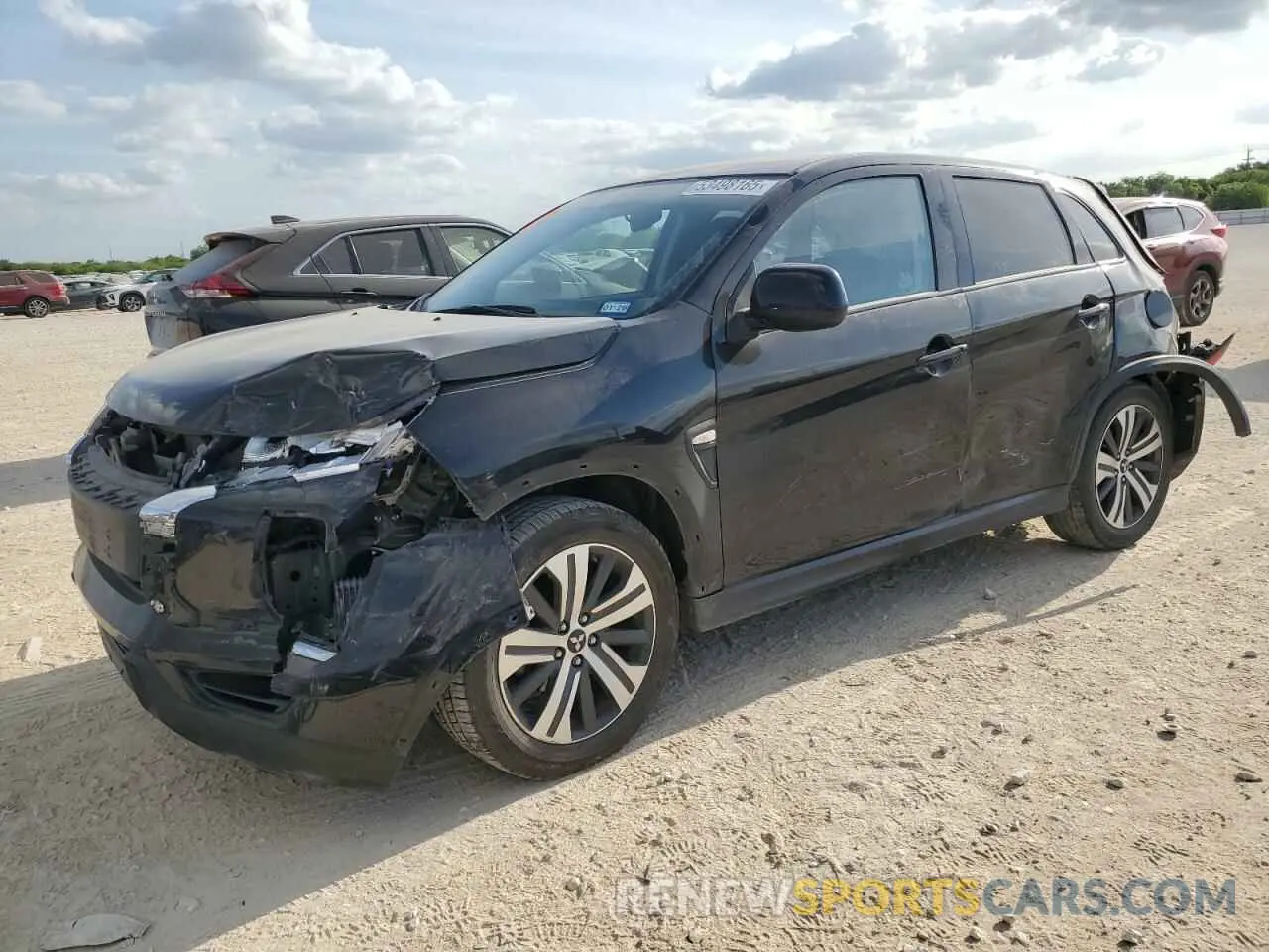 1 fotografías del automóvil dañado JA4APUAU9MU014481 MITSUBISHI OUTLANDER 2021
