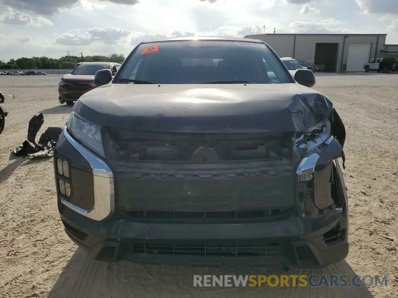 5 fotografías del automóvil dañado JA4APUAU9MU014481 MITSUBISHI OUTLANDER 2021