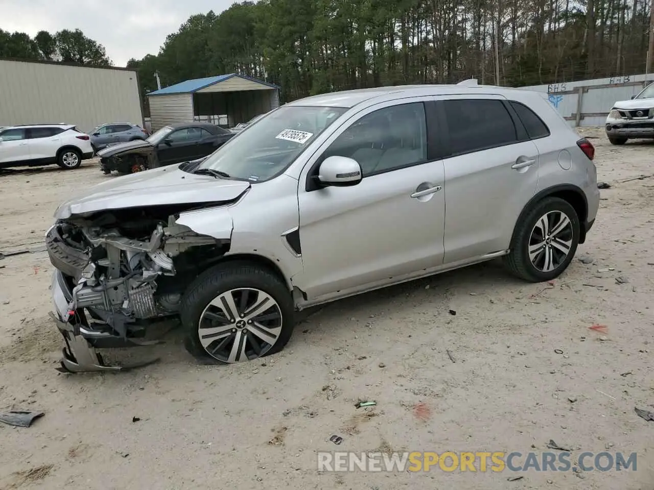 1 fotografías del automóvil dañado JA4APVAU3MU004468 MITSUBISHI OUTLANDER 2021