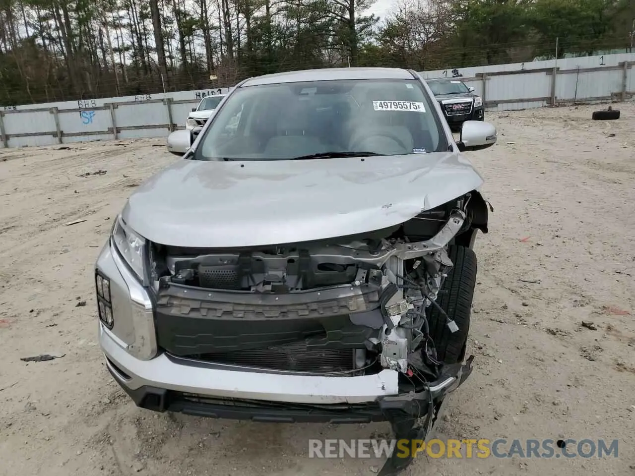 5 fotografías del automóvil dañado JA4APVAU3MU004468 MITSUBISHI OUTLANDER 2021