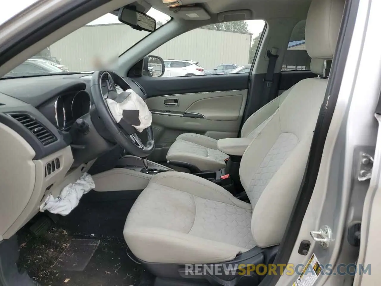 7 fotografías del automóvil dañado JA4APVAU3MU004468 MITSUBISHI OUTLANDER 2021