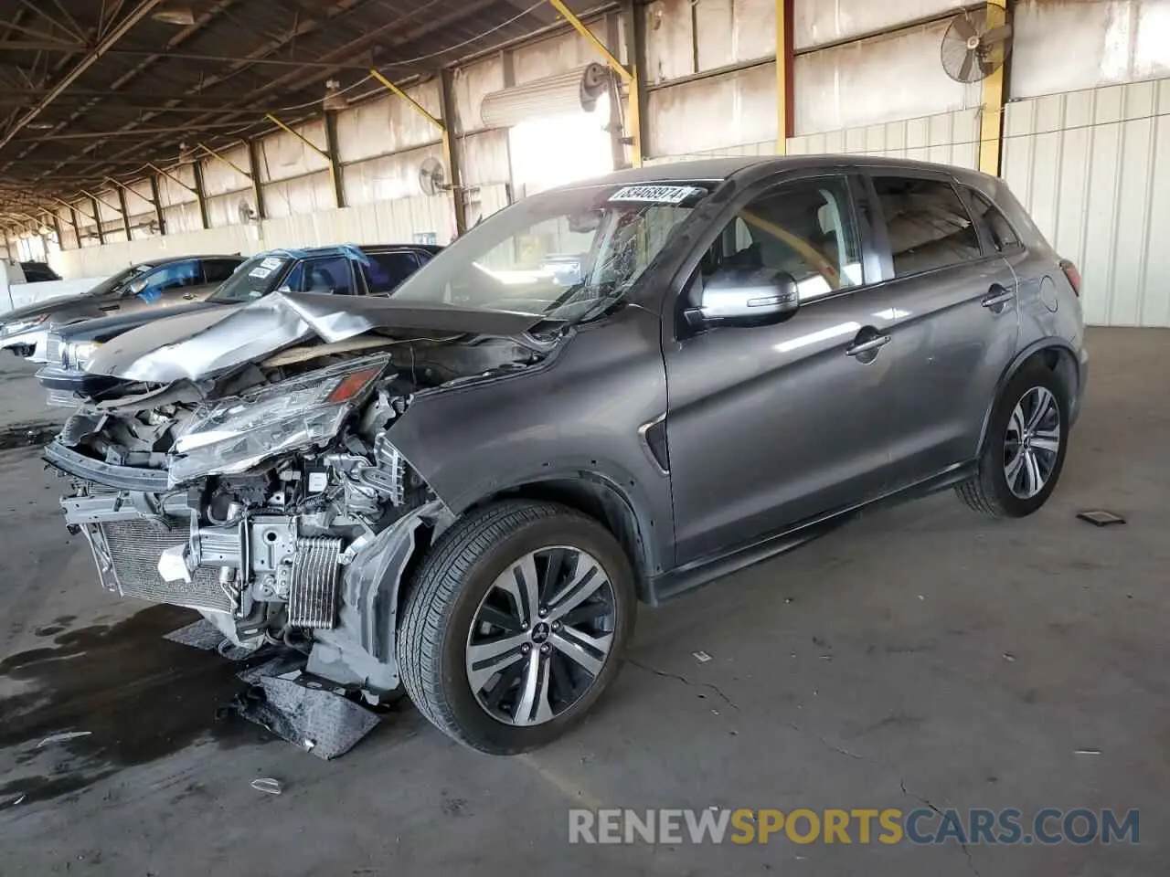1 fotografías del automóvil dañado JA4APVAU5MU010238 MITSUBISHI OUTLANDER 2021