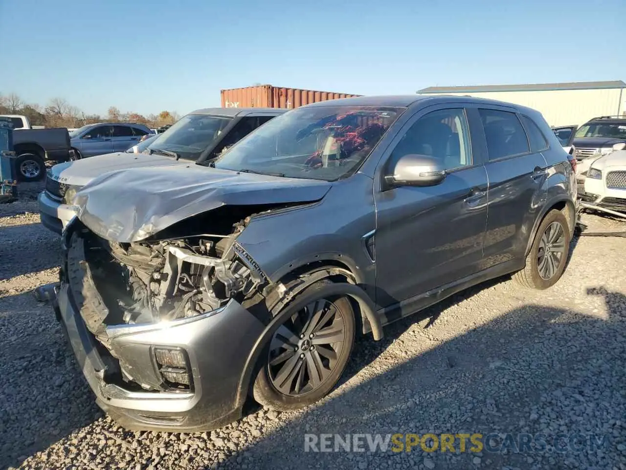 1 fotografías del automóvil dañado JA4APVAU5MU012930 MITSUBISHI OUTLANDER 2021