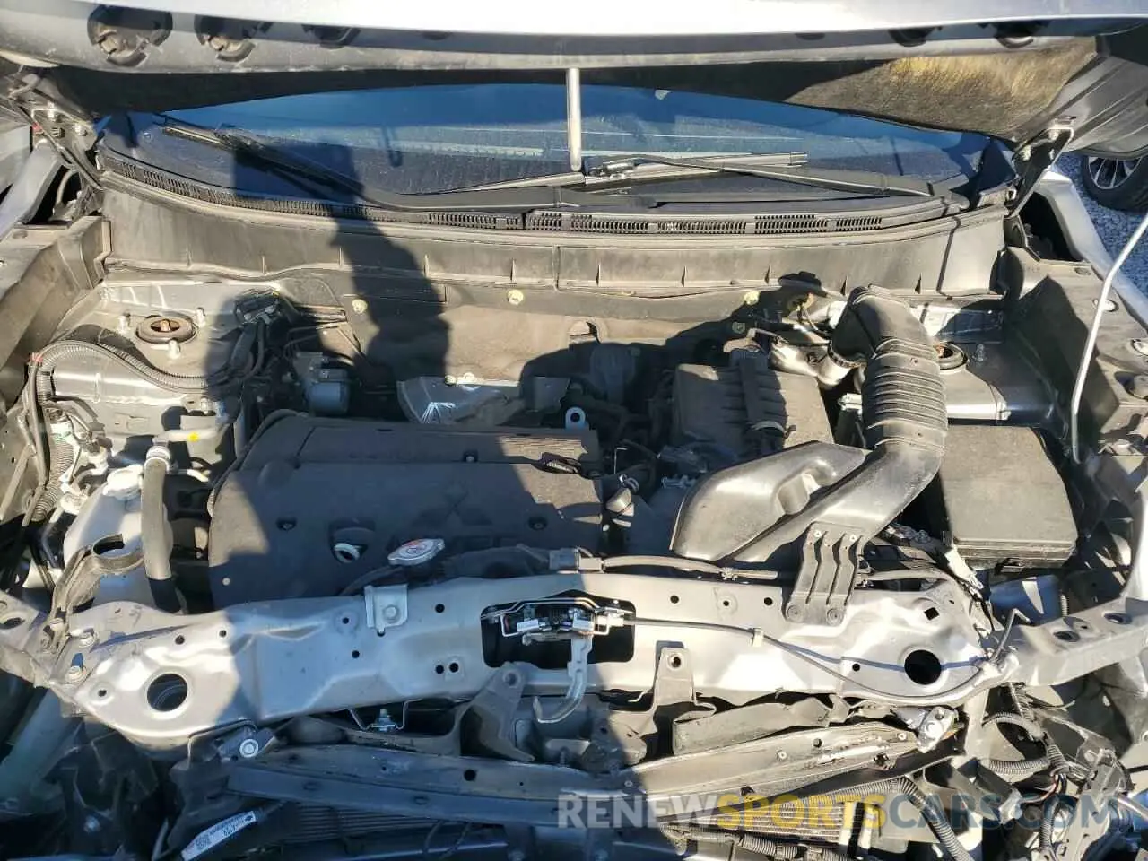 11 fotografías del automóvil dañado JA4APVAU5MU012930 MITSUBISHI OUTLANDER 2021