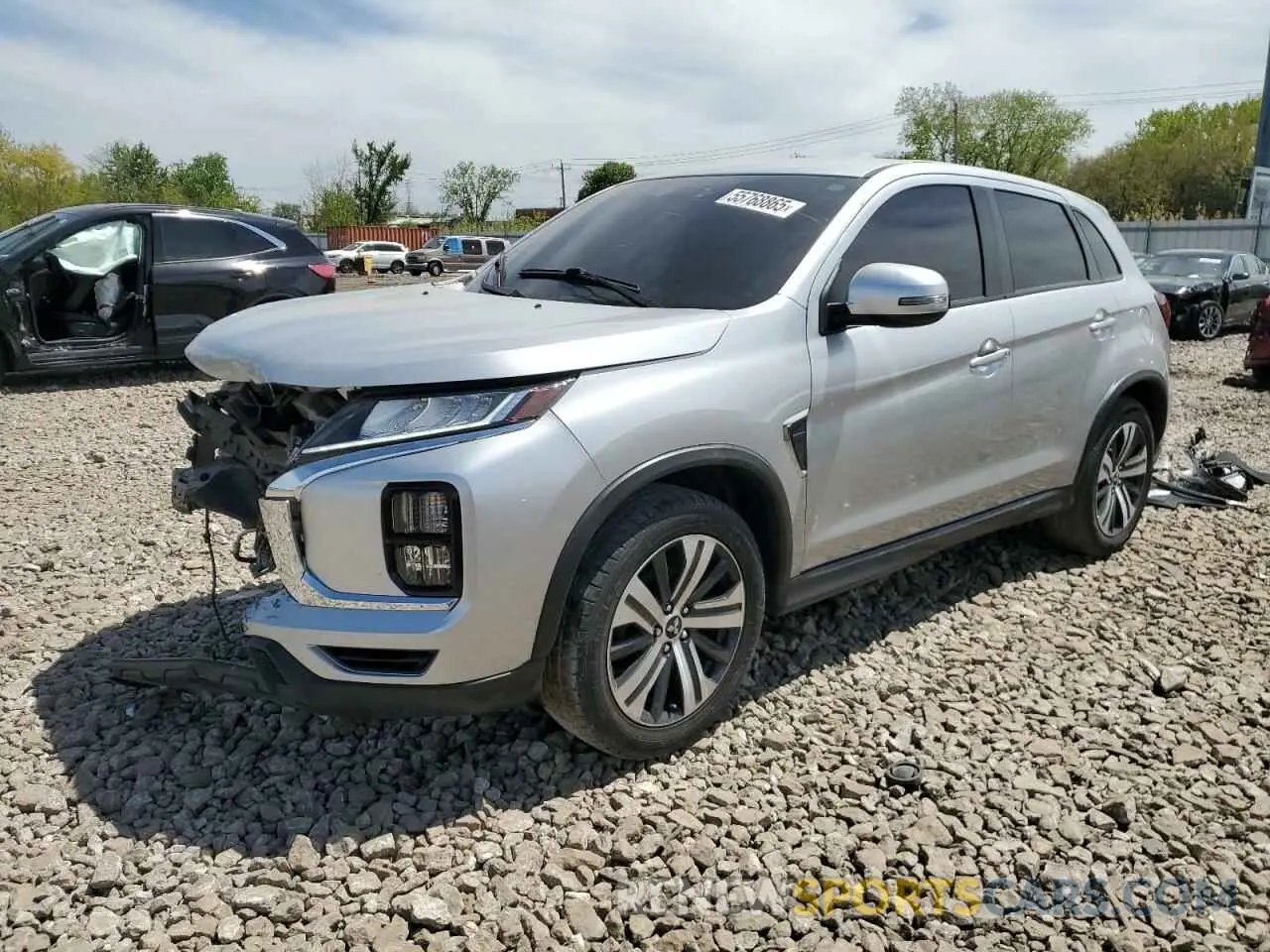 1 fotografías del automóvil dañado JA4APVAU9MU012431 MITSUBISHI OUTLANDER 2021