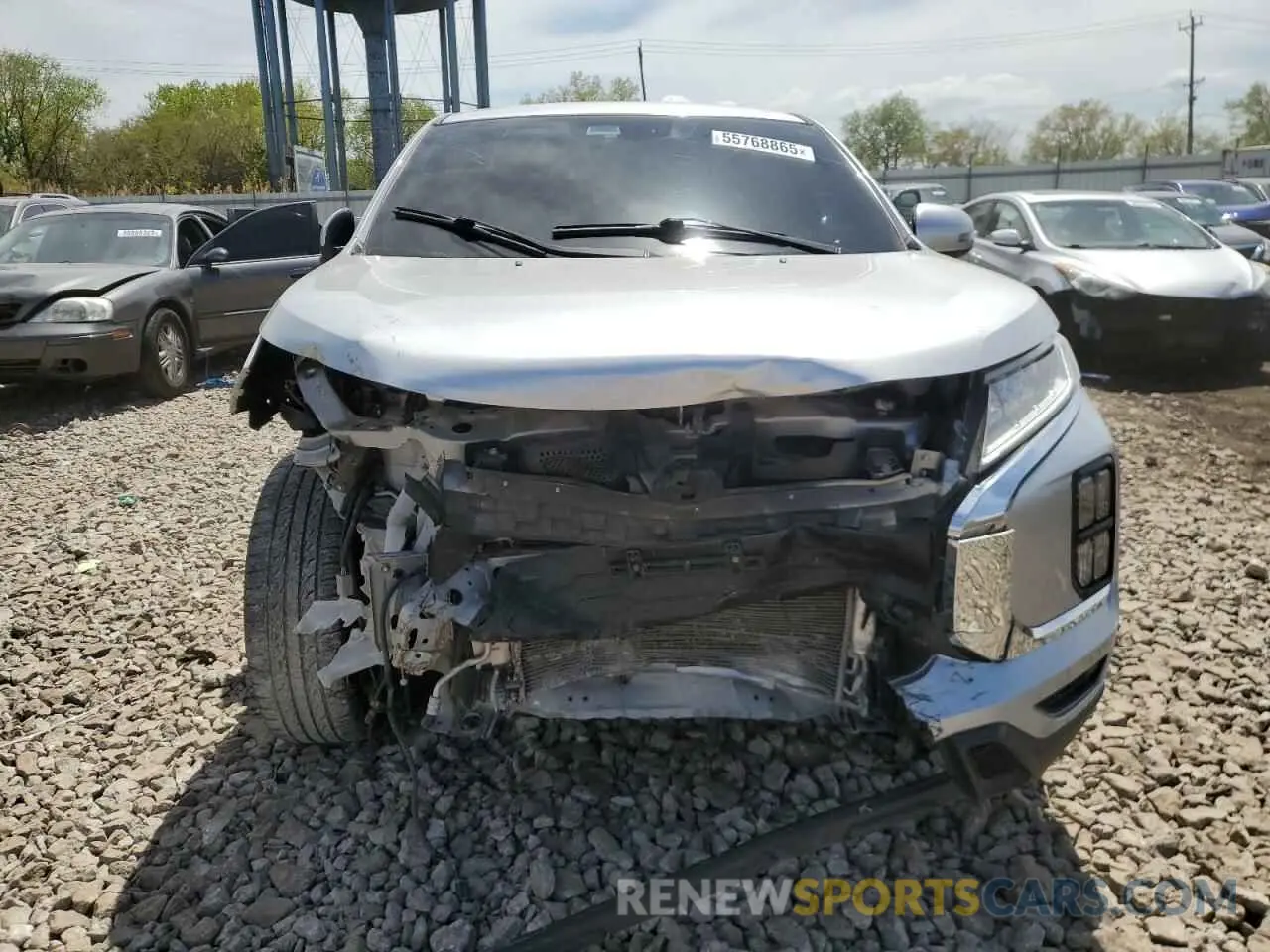 5 fotografías del automóvil dañado JA4APVAU9MU012431 MITSUBISHI OUTLANDER 2021