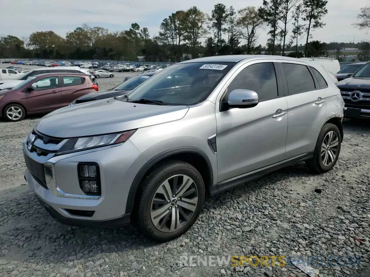 1 fotografías del automóvil dañado JA4APVAU9MU018178 MITSUBISHI OUTLANDER 2021