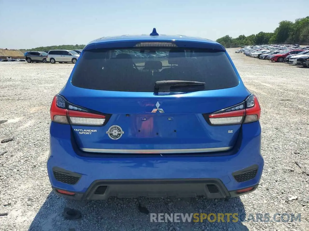 6 fotografías del automóvil dañado JA4APVAU9MU029813 MITSUBISHI OUTLANDER 2021