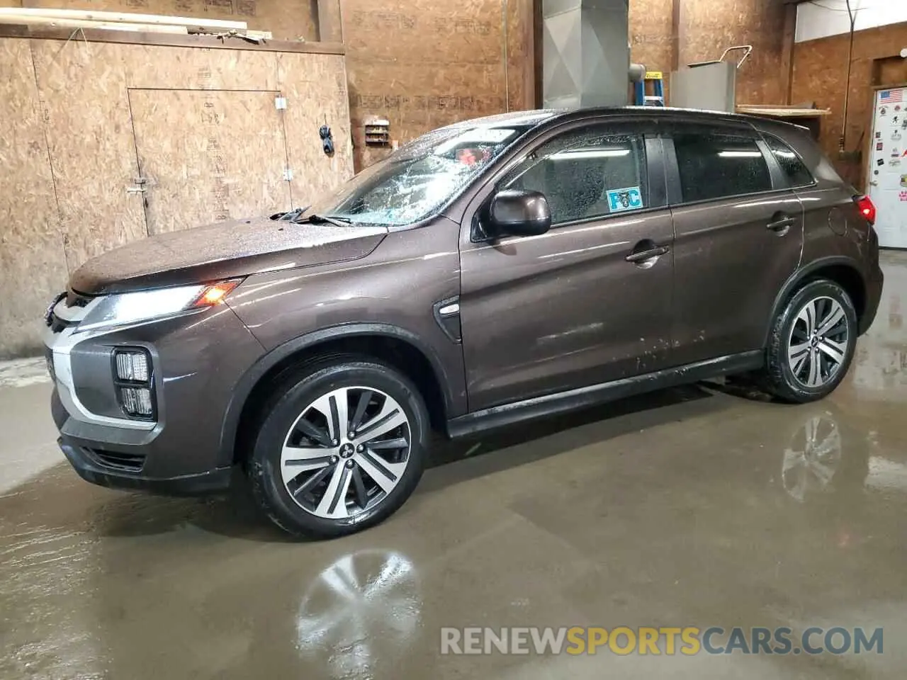 1 fotografías del automóvil dañado JA4ARUAU0MU006313 MITSUBISHI OUTLANDER 2021