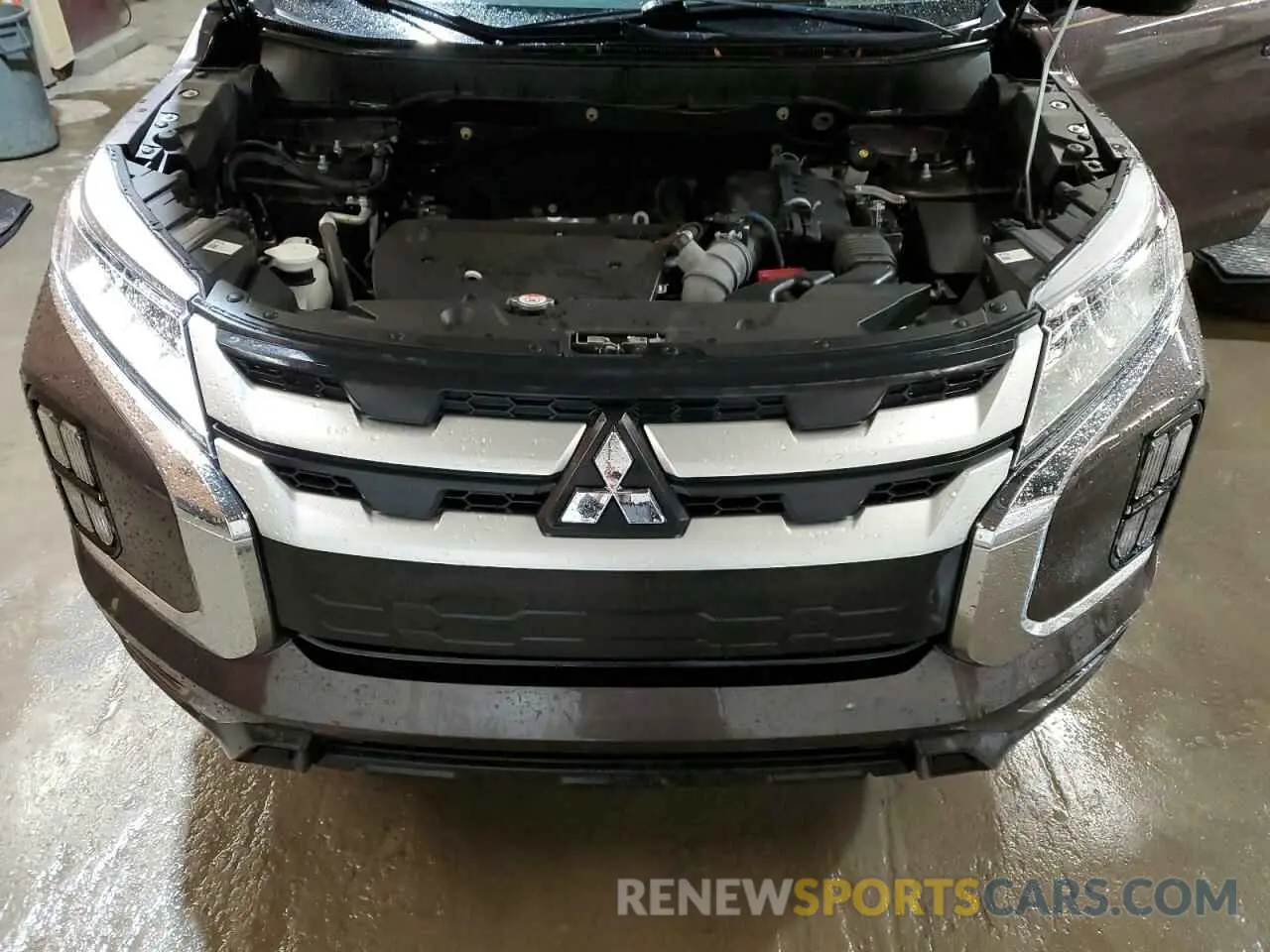 12 fotografías del automóvil dañado JA4ARUAU0MU006313 MITSUBISHI OUTLANDER 2021