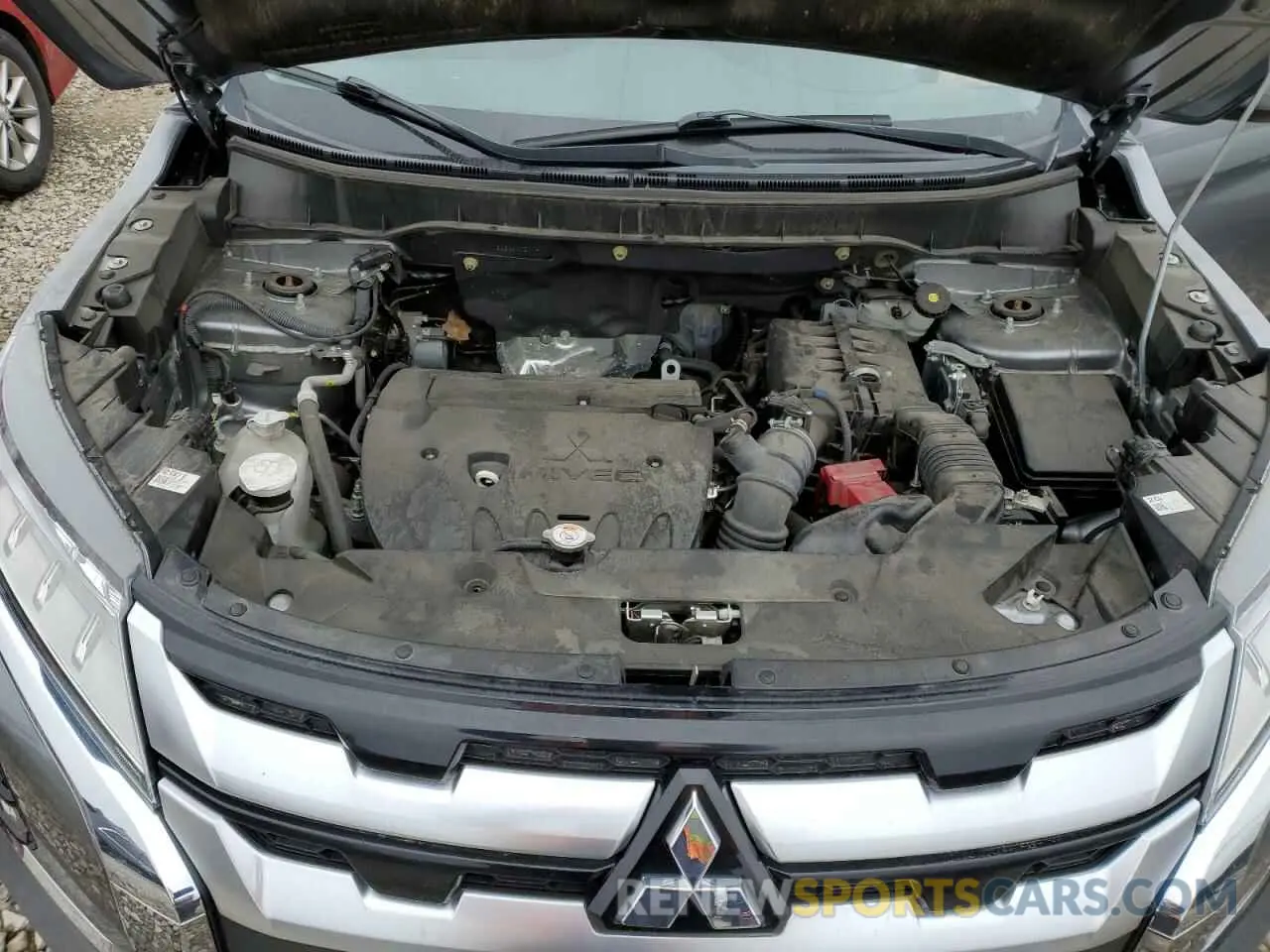 12 fotografías del automóvil dañado JA4ARUAU0MU021040 MITSUBISHI OUTLANDER 2021