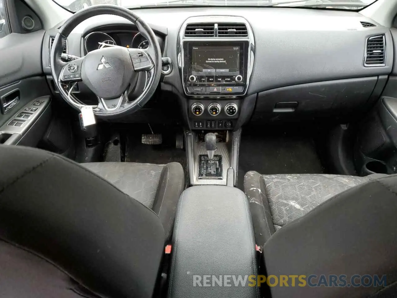 8 fotografías del automóvil dañado JA4ARUAU0MU021040 MITSUBISHI OUTLANDER 2021