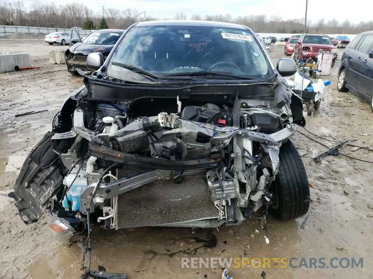 5 fotografías del automóvil dañado JA4ARUAU1MU035951 MITSUBISHI OUTLANDER 2021