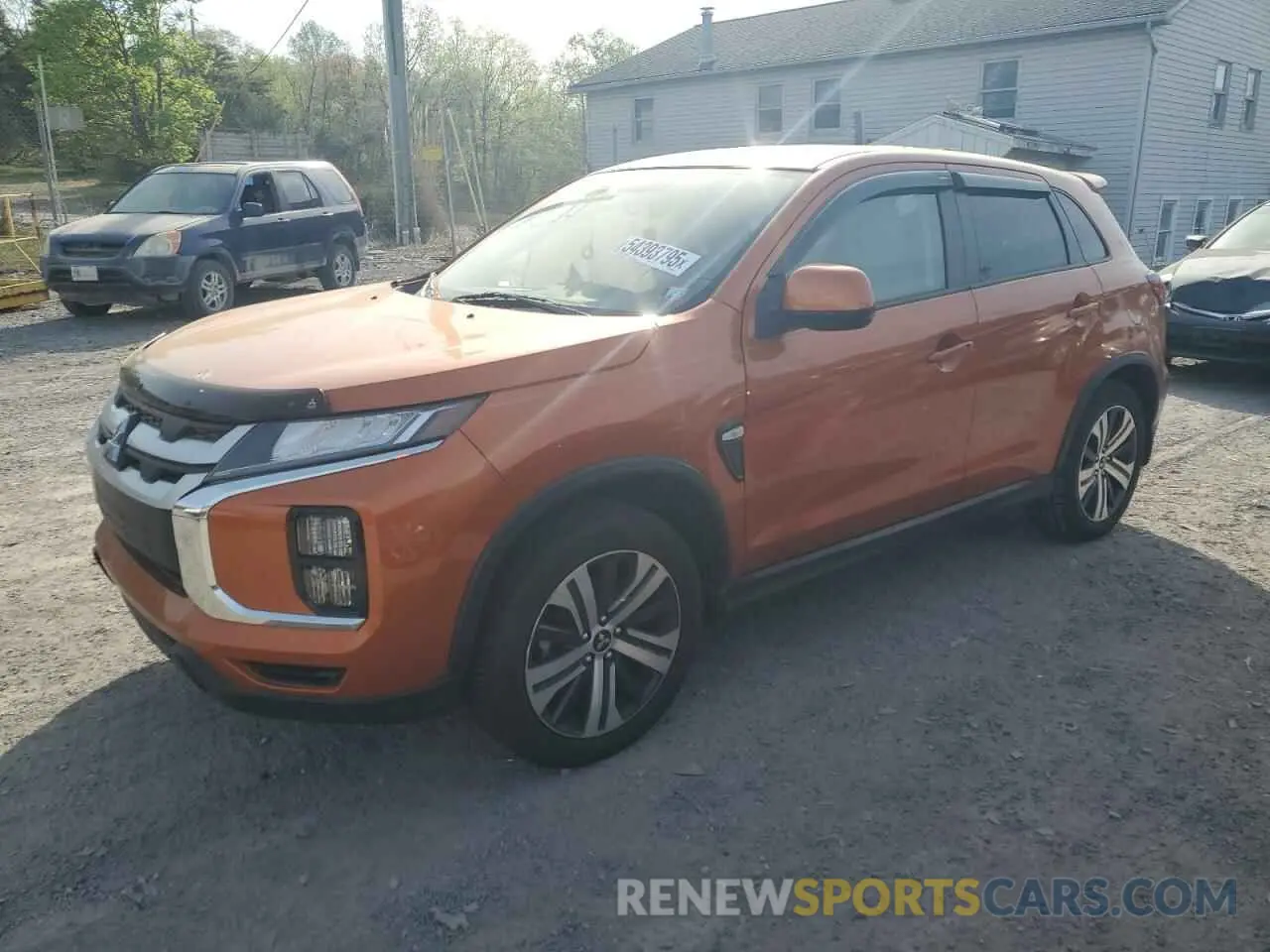 1 fotografías del automóvil dañado JA4ARUAU2MU031035 MITSUBISHI OUTLANDER 2021