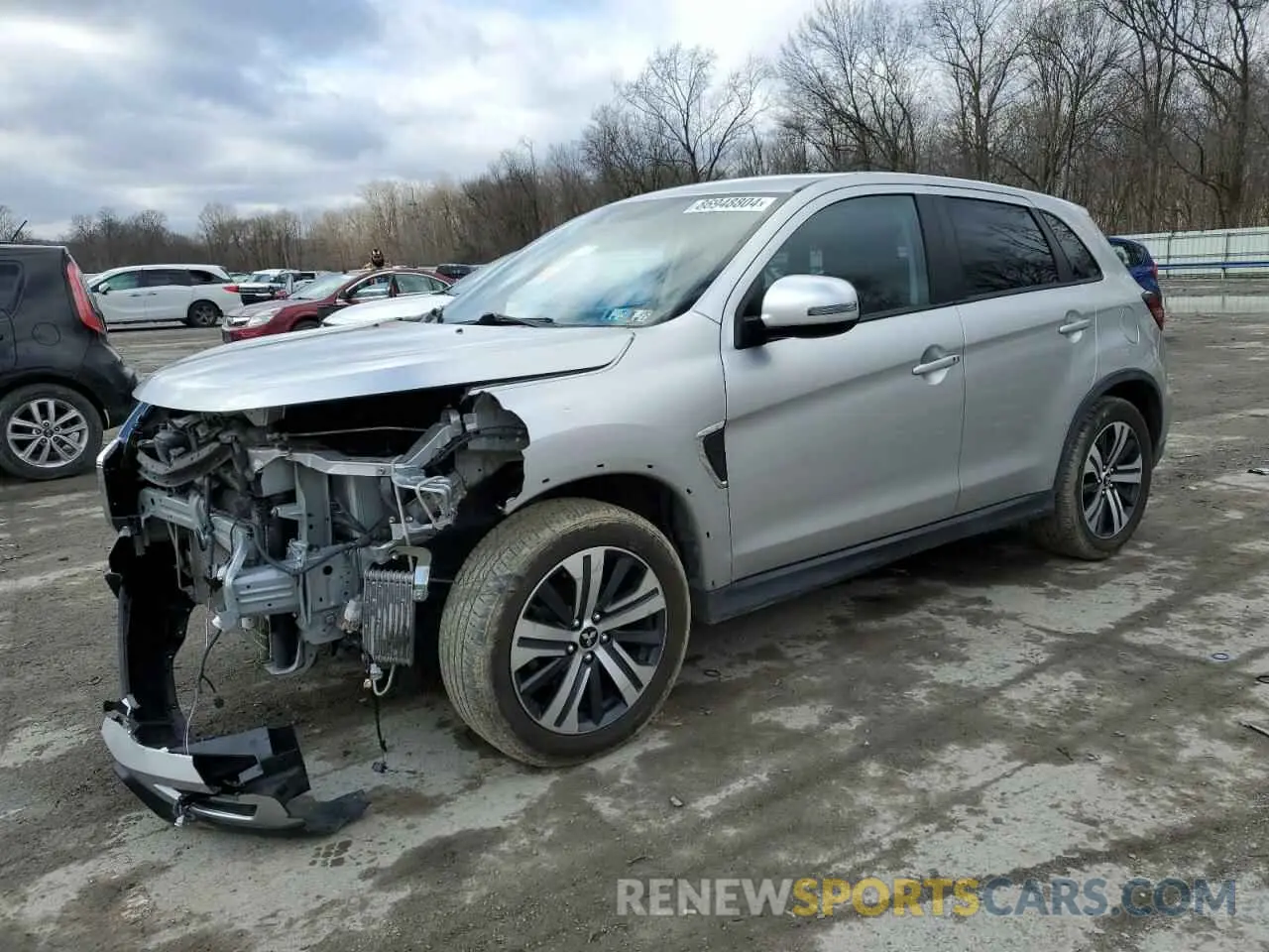 1 fotografías del automóvil dañado JA4ARUAU5MU008266 MITSUBISHI OUTLANDER 2021