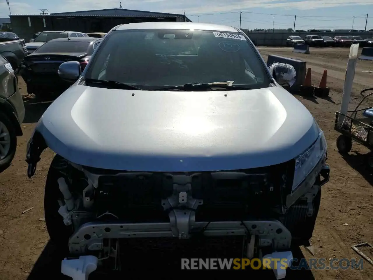 5 fotografías del automóvil dañado JA4ARUAU5MU017808 MITSUBISHI OUTLANDER 2021