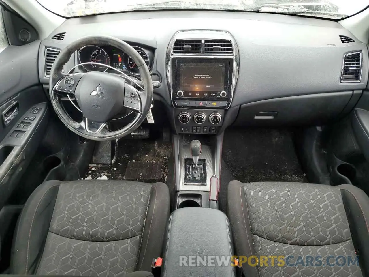 8 fotografías del automóvil dañado JA4ARUAU5MU027125 MITSUBISHI OUTLANDER 2021