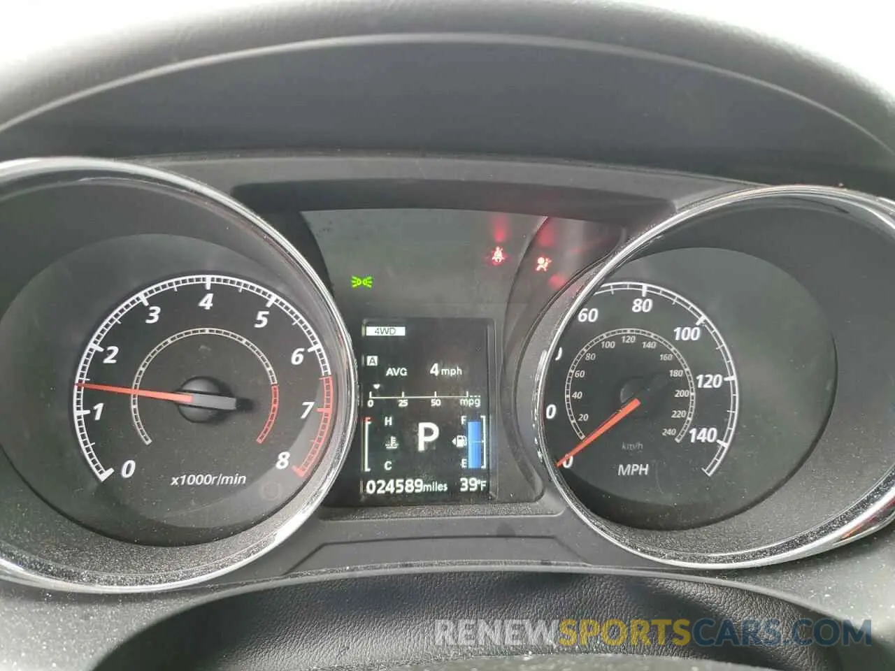 9 fotografías del automóvil dañado JA4ARUAU5MU027125 MITSUBISHI OUTLANDER 2021