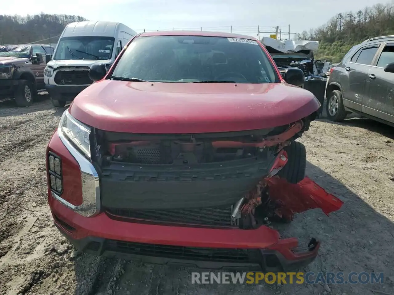 5 fotografías del automóvil dañado JA4ARUAU6MU012455 MITSUBISHI OUTLANDER 2021