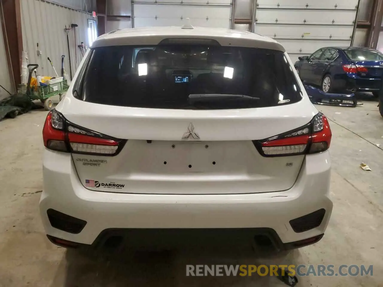6 fotografías del automóvil dañado JA4ARUAU7MU019625 MITSUBISHI OUTLANDER 2021