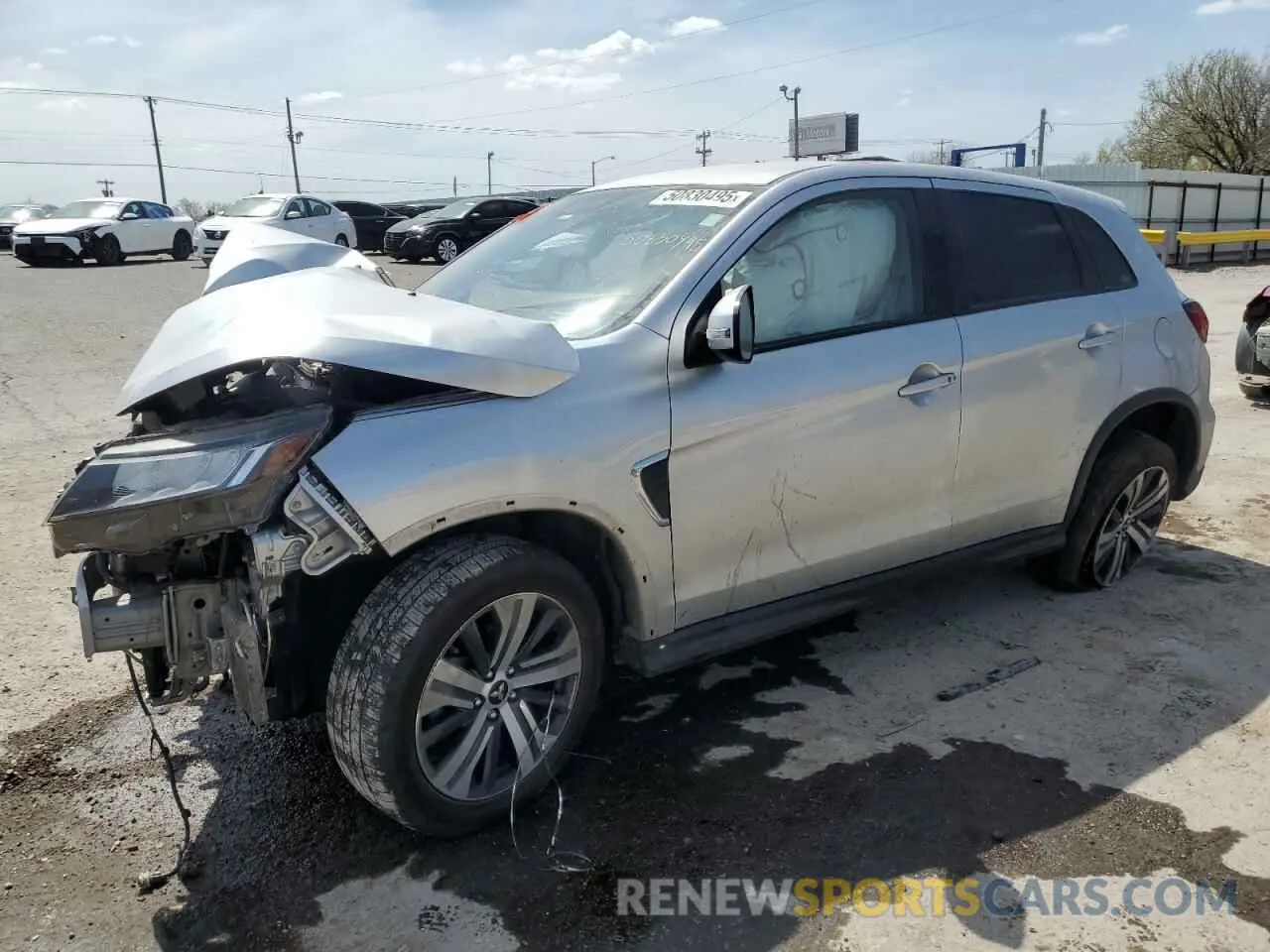 1 fotografías del automóvil dañado JA4ARUAU7MU025506 MITSUBISHI OUTLANDER 2021