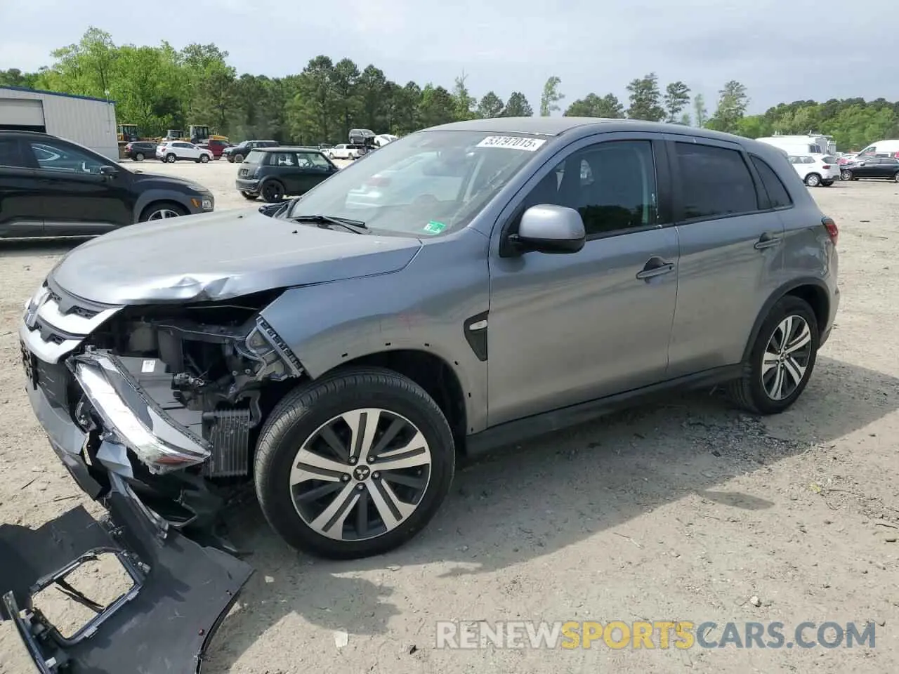 1 fotografías del automóvil dañado JA4ARUAU7MU035906 MITSUBISHI OUTLANDER 2021