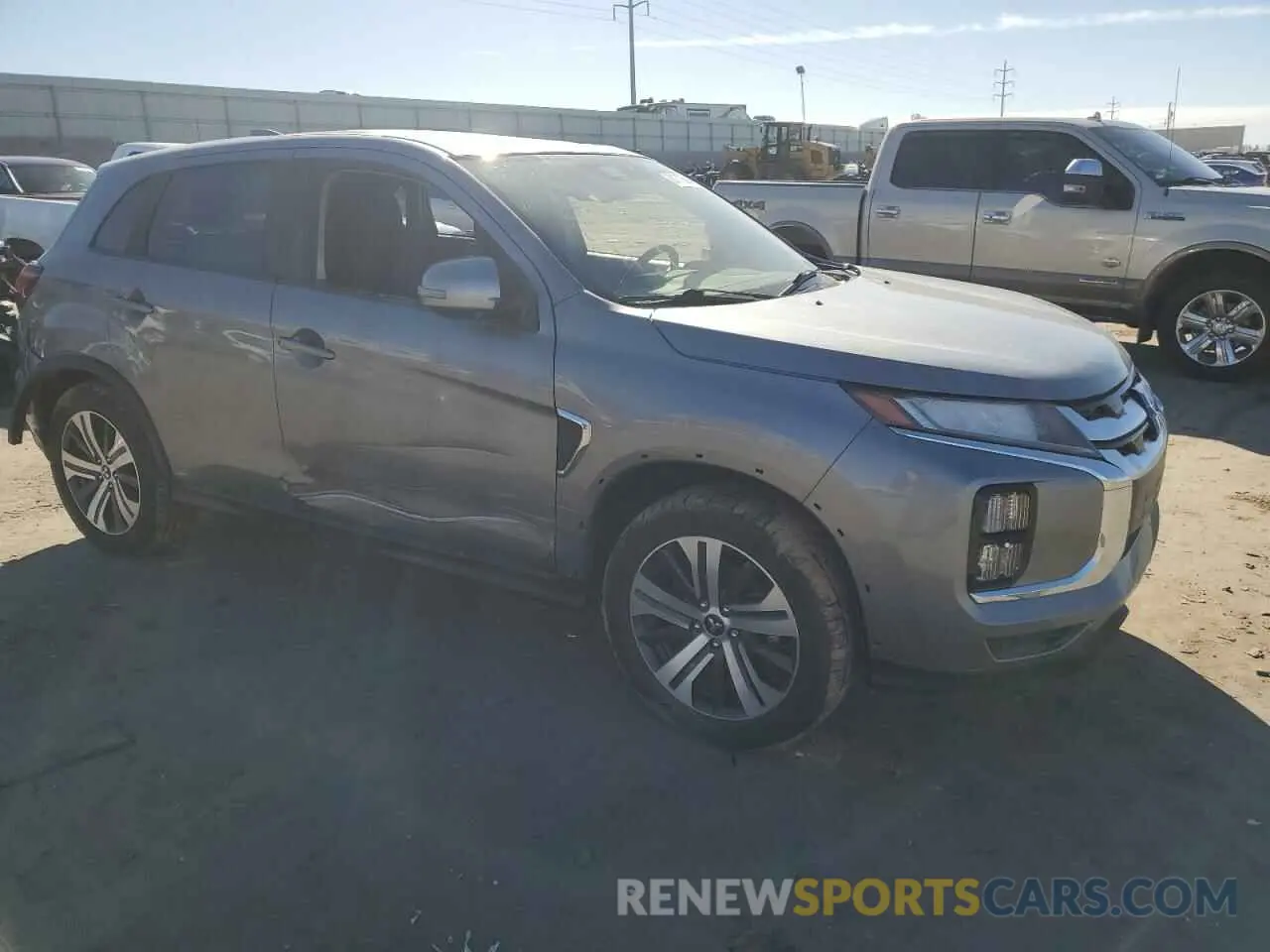 4 fotografías del automóvil dañado JA4ARUAU9MU023112 MITSUBISHI OUTLANDER 2021
