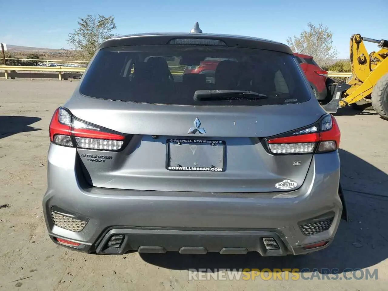 6 fotografías del automóvil dañado JA4ARUAU9MU023112 MITSUBISHI OUTLANDER 2021