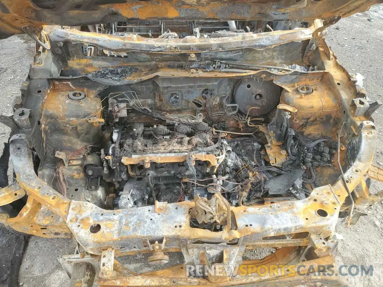 12 fotografías del automóvil dañado JA4ARUAUXMU022826 MITSUBISHI OUTLANDER 2021