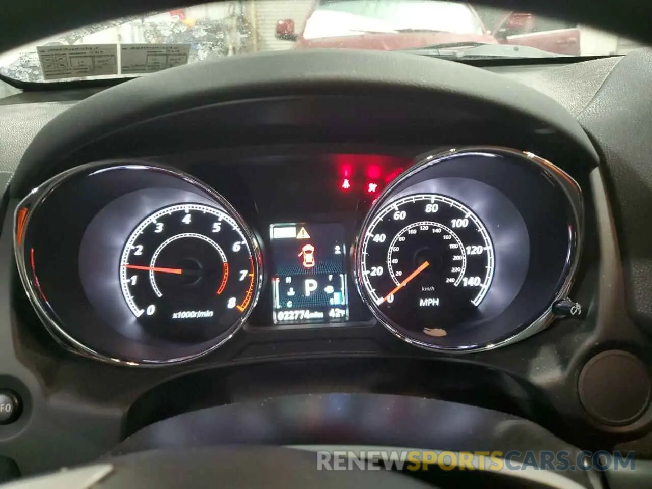 9 fotografías del automóvil dañado JA4ARUAUXMU031915 MITSUBISHI OUTLANDER 2021