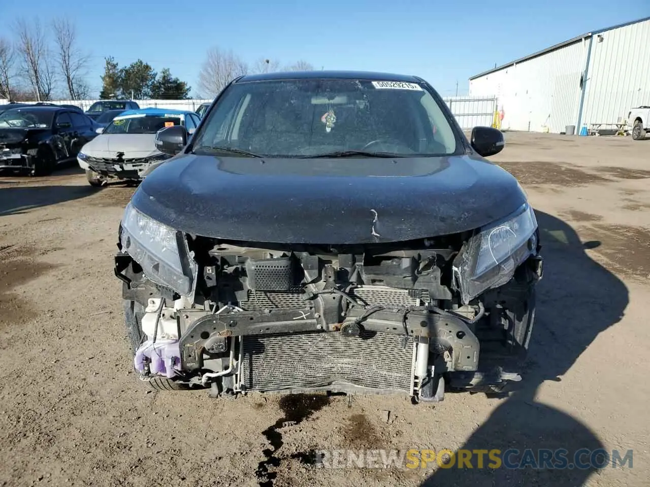 5 fotografías del automóvil dañado JA4AJVAW9NU601368 MITSUBISHI OUTLANDER 2022