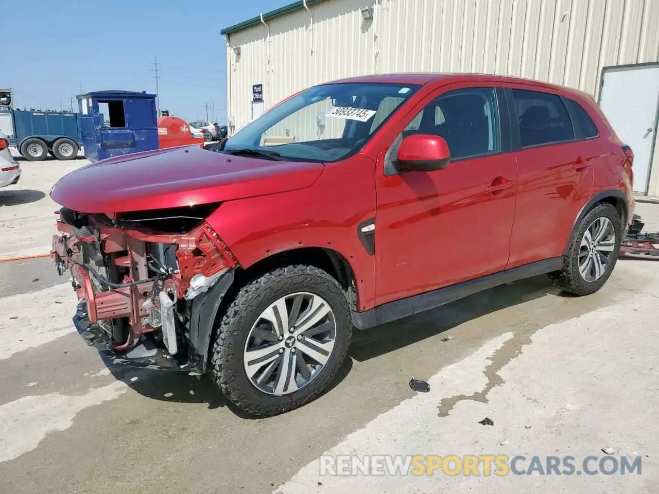 1 fotografías del automóvil dañado JA4APUAU4NU012851 MITSUBISHI OUTLANDER 2022