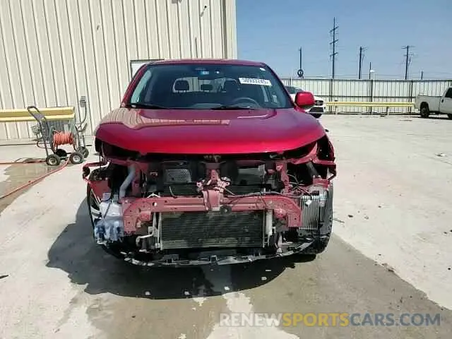 15 fotografías del automóvil dañado JA4APUAU4NU012851 MITSUBISHI OUTLANDER 2022