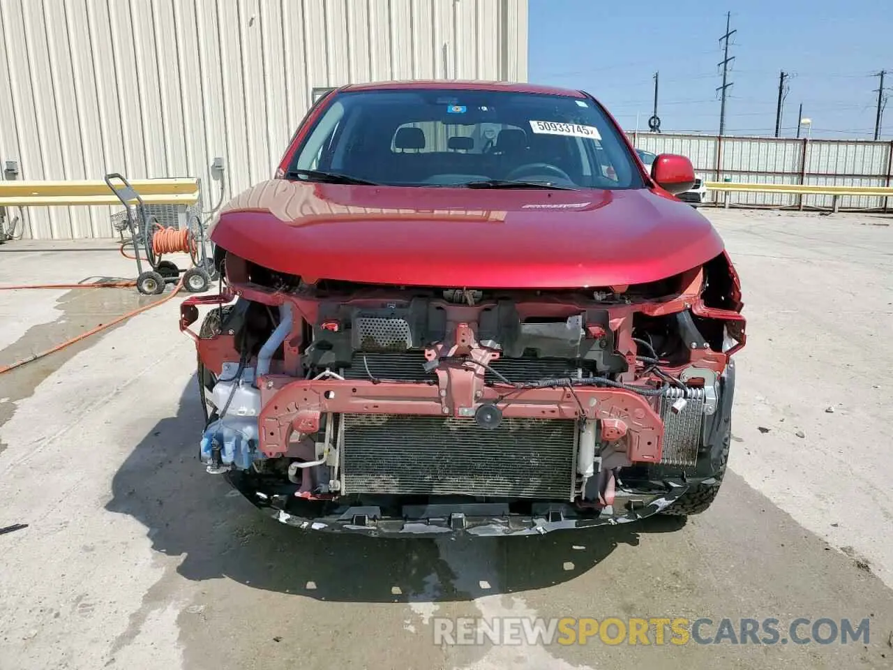 5 fotografías del automóvil dañado JA4APUAU4NU012851 MITSUBISHI OUTLANDER 2022