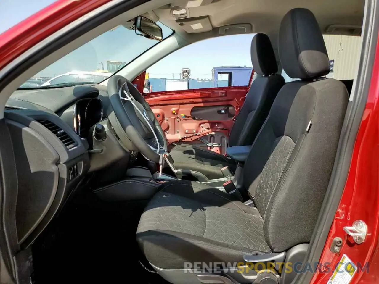 7 fotografías del automóvil dañado JA4APUAU4NU012851 MITSUBISHI OUTLANDER 2022
