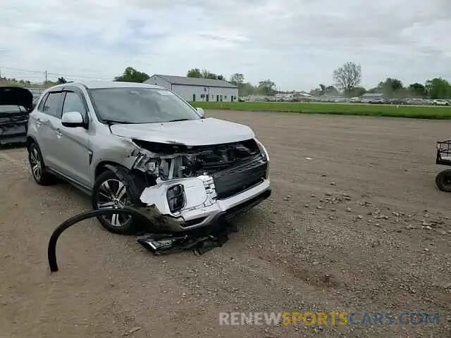 14 fotografías del automóvil dañado JA4APUAU5NU020246 MITSUBISHI OUTLANDER 2022