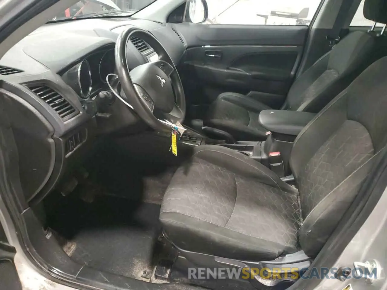 7 fotografías del automóvil dañado JA4APUAUXNU018587 MITSUBISHI OUTLANDER 2022