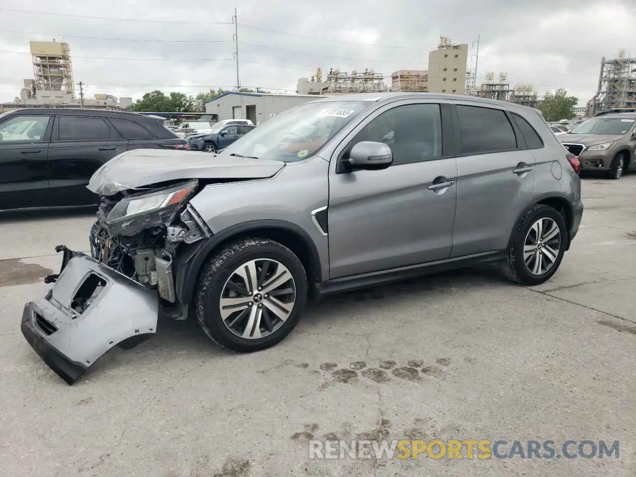 1 fotografías del automóvil dañado JA4APVAU5NU008300 MITSUBISHI OUTLANDER 2022