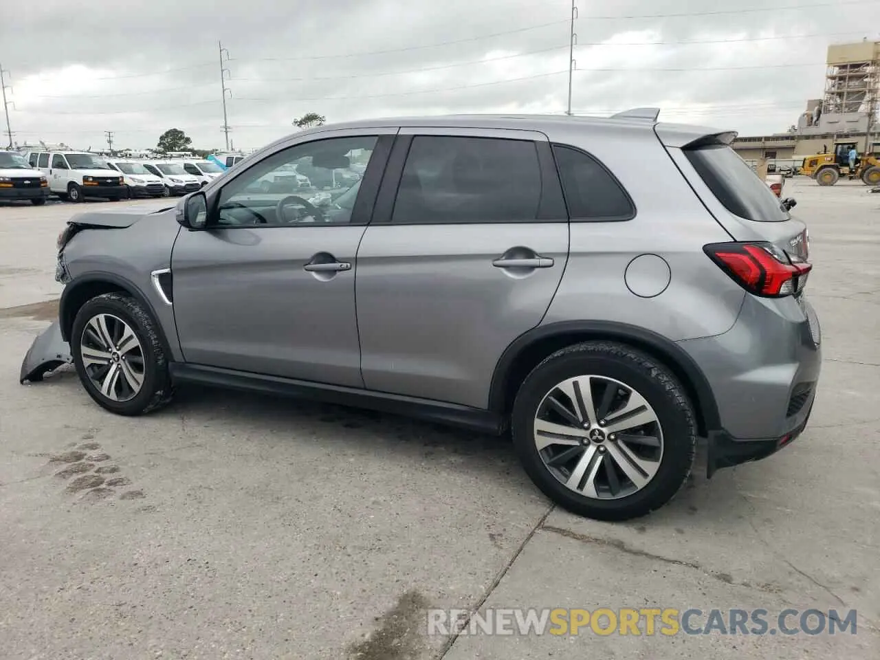 2 fotografías del automóvil dañado JA4APVAU5NU008300 MITSUBISHI OUTLANDER 2022