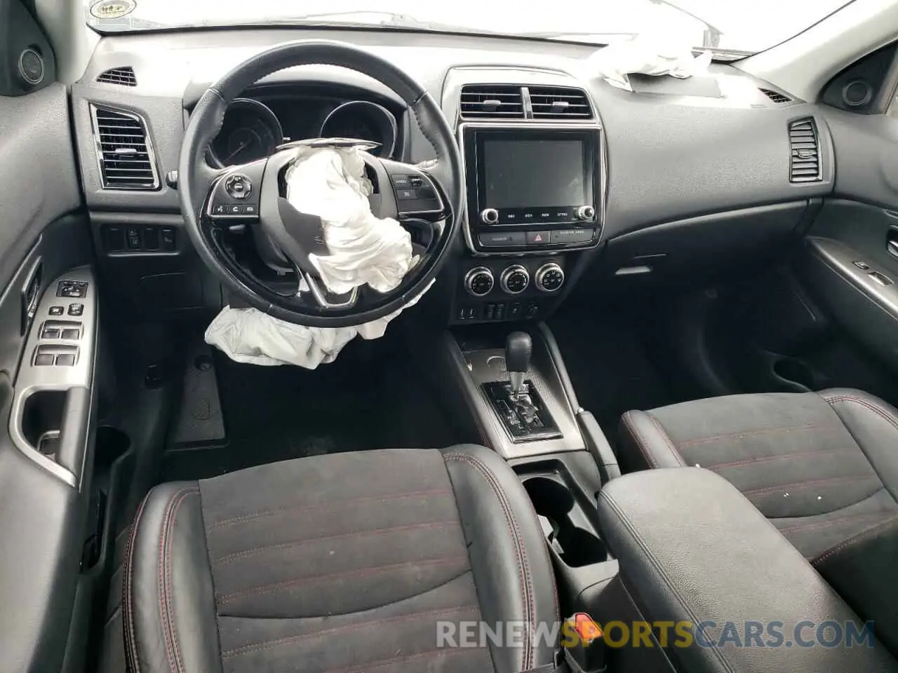 8 fotografías del automóvil dañado JA4APVAU5NU008300 MITSUBISHI OUTLANDER 2022